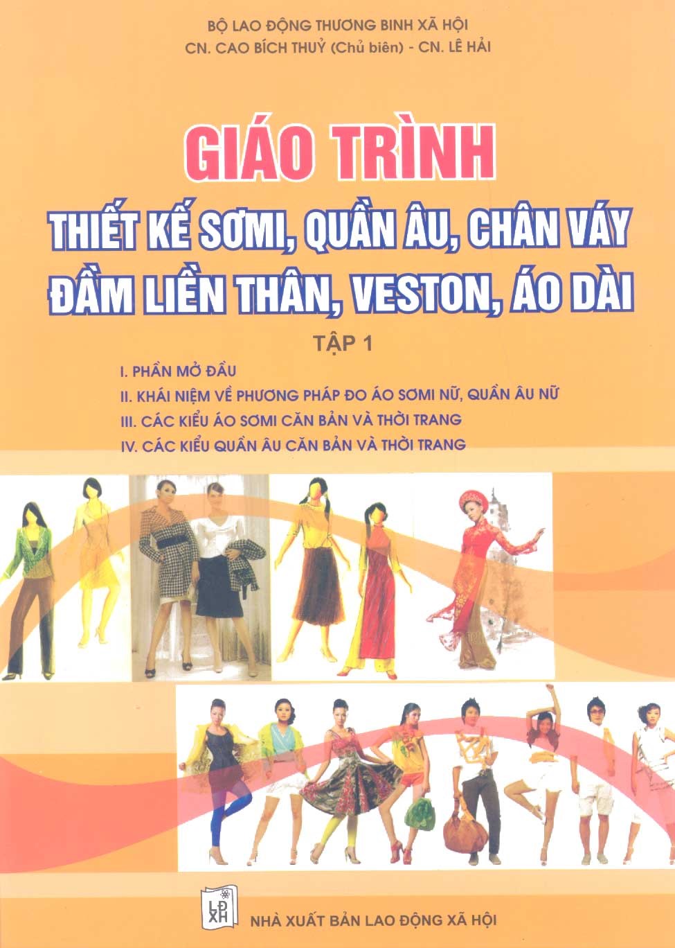 Giáo Trình Thiết Kế Sơ Mi, Quần Âu, Chân Váy