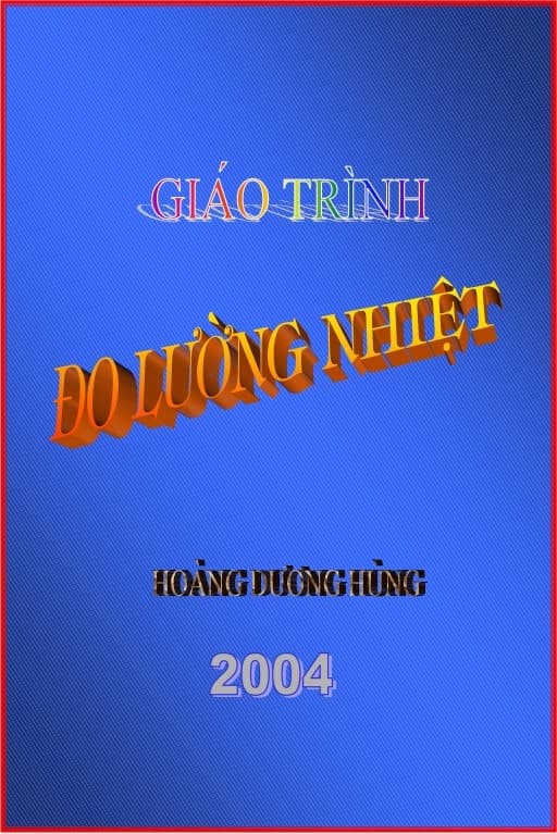 Giáo Trình Đo Lường Nhiệt