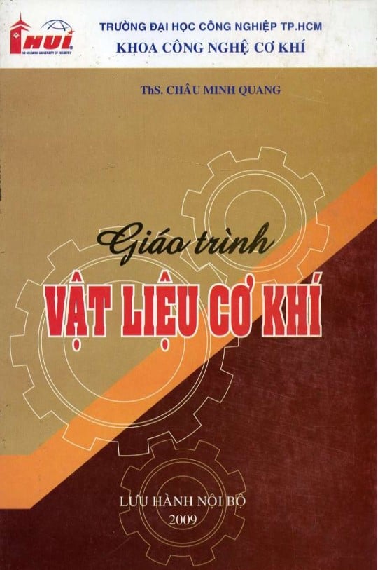 Giáo trình vật liệu cơ khí