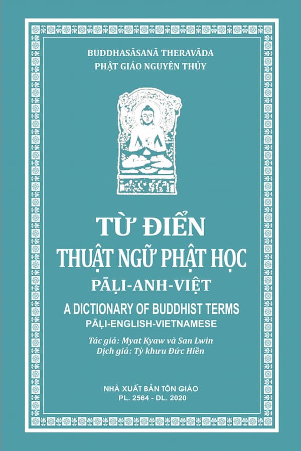 Từ điển thuật ngữ Phật học PĀĻI-ANH-VIỆT